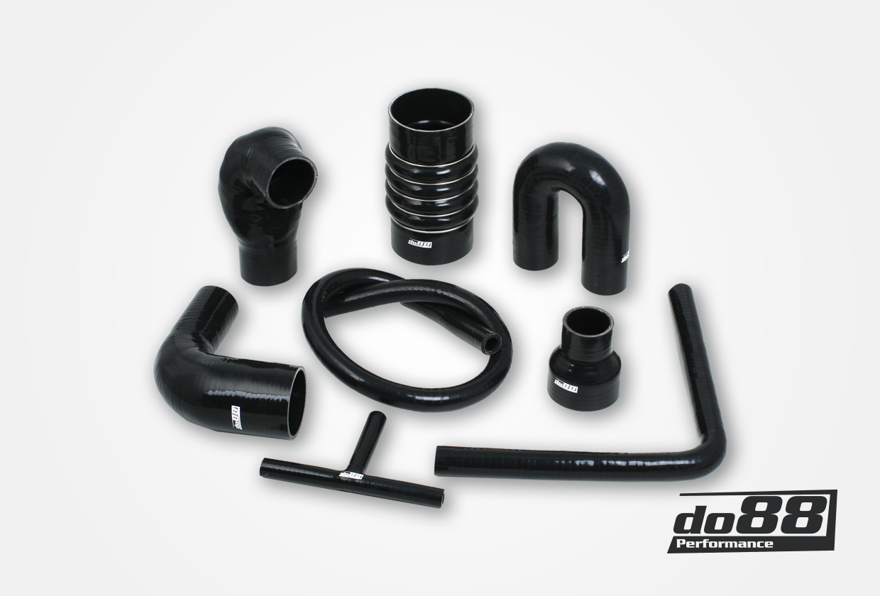 Silicone hose Black