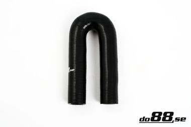 Silicone Hose Black 180 degree 1,18'' (30mm)