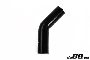 Silicone Hose Black 45 degree 1,5'' (38mm)