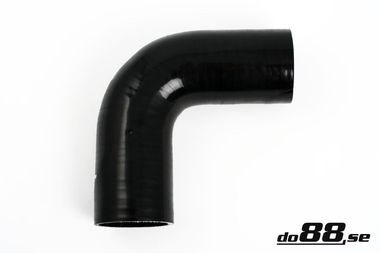 Silicone Hose Black 90 degree 3'' (76mm)