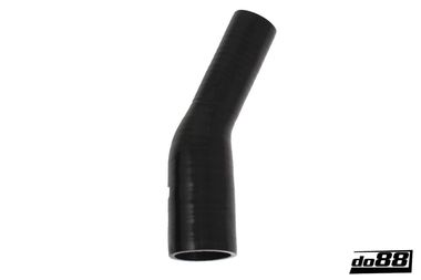 Silicone Hose Black 25 degree 0,5 - 0,75'' (13-19mm)