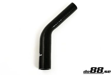 Silicone Hose Black 45 degree 0,5 - 0,75'' (13-19mm)