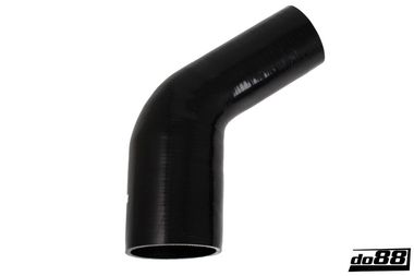 Silicone Hose Black 60 degree 3,5 - 4'' (89-102mm)