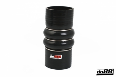 Silicone Hose Black 2-Humps 2'' (51mm)