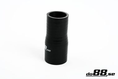 Silicone Hose Black 1,125 - 1,5'' (28-38mm)