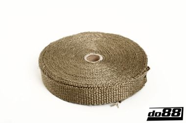 Exhaust wrap 800 deg C, 25mm, 15m roll