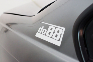 do88 silver sticker 180x67mm