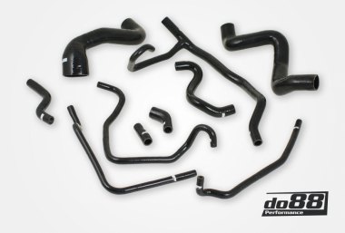 Porsche 968 Coolant hoses Black