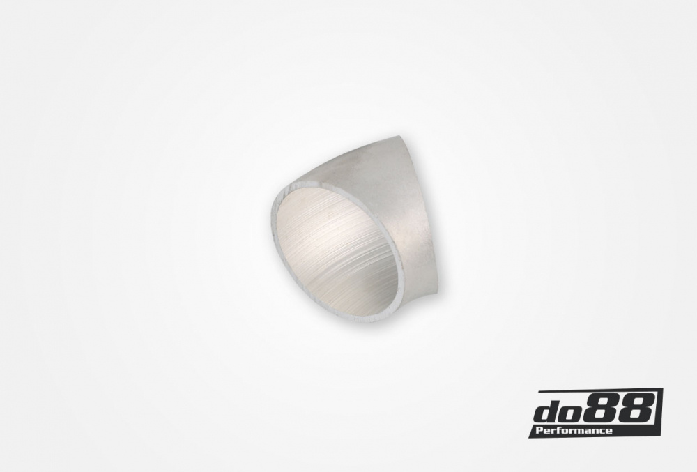 Aluminum pipe 45° 45x3 mm, short radius Aluminum pipe 45° 45x3 mm, short radius