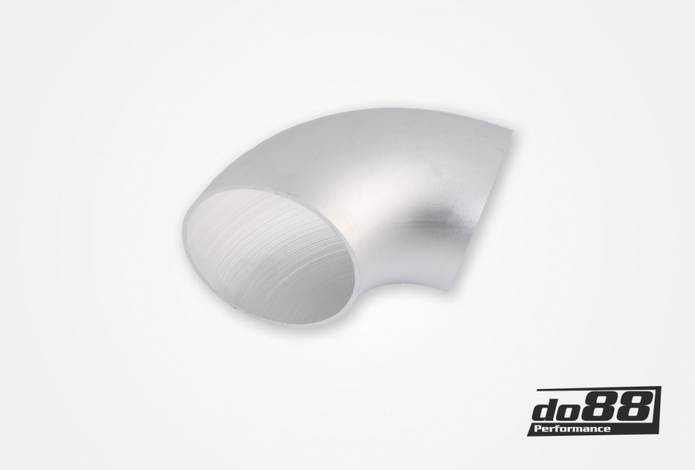 Aluminum pipe 90° 100x3 mm, short radius Aluminum pipe 90° 100x3 mm, short radius