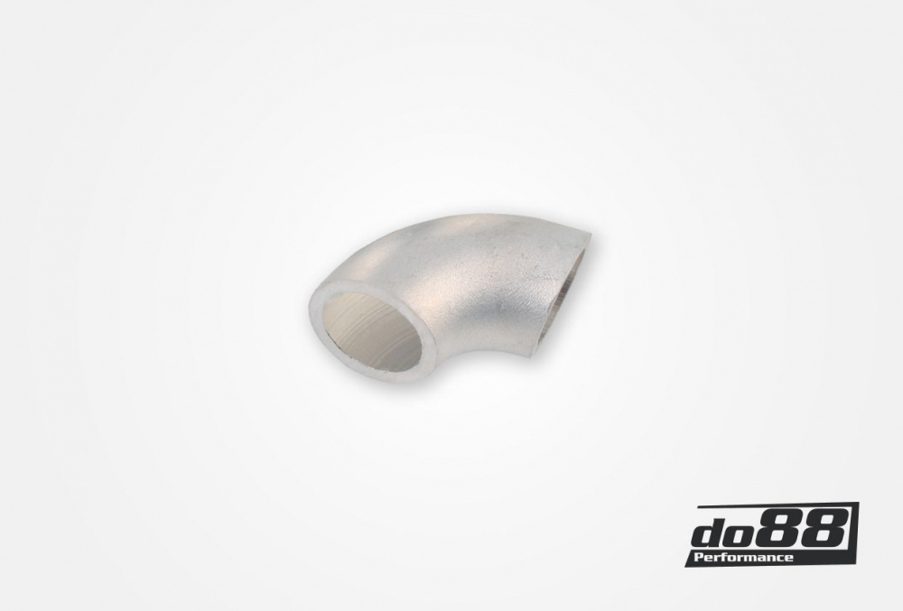 Aluminum pipe 90° 35x2,5 mm, short radius