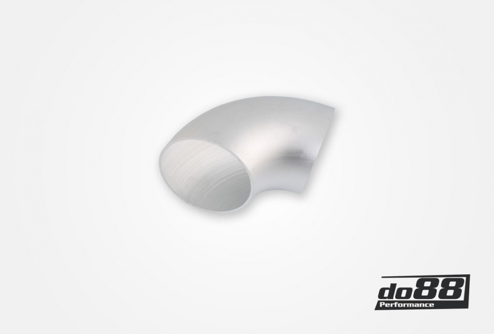 Aluminum pipe 90° 60x3 mm, short radius Aluminum pipe 90° 60x3 mm, short radius