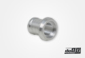Pipe end with hose connection 35mm
