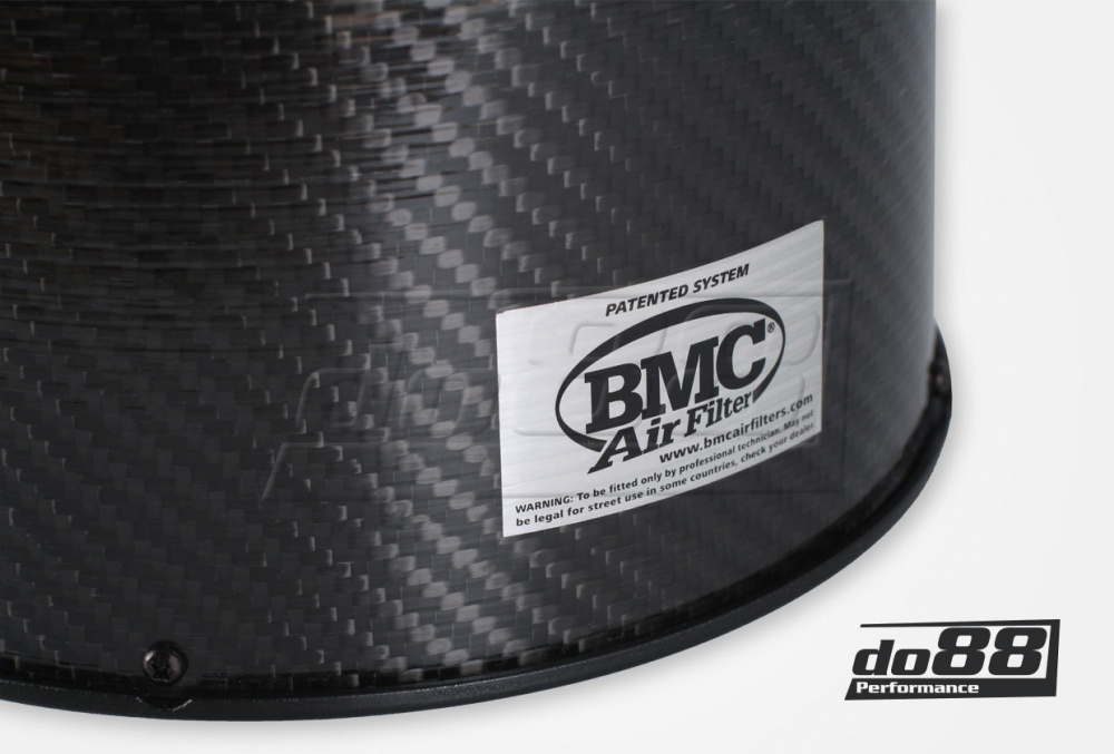 BMC CDA Carbon Dynamic Airbox, Carbon fiber, Connection 100mm, Length 224mm BMC CDA Carbon Dynamic Airbox, Carbon fiber, Connection 100mm, Length 224mm