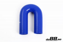 Silicone Hose Blue 180 degree 1,18\'\' (30mm)