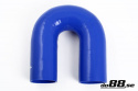 Silicone Hose Blue 180 degree 2,875\'\' (73mm)