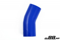 Silicone Hose Blue 25 degree 4\'\' (102mm) Silicone Hose Blue 25 degree 4\'\' (102mm)
