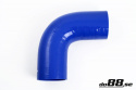 Silicone Hose Blue 90 degree 4,5\'\' (114mm) Silicone Hose Blue 90 degree 4,5\'\' (114mm)