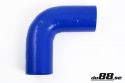 Silicone Hose Blue 90 degree 2,68\'\' (68mm)