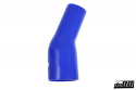 Silicone Hose Blue 25 degree 2,5 - 3,25\'\' (63-83mm)
