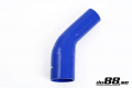 Silicone Hose Blue 45 degree 2,375 - 2,5'' (60 - 63mm) Silicone Hose Blue 45 degree 2,375 - 2,5'' (60 - 63mm)