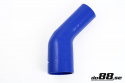 Silicone Hose Blue 45 degree 3,5 - 4\'\' (89-102mm)