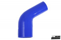 Silicone Hose Blue 60 degree 2,5 - 3,5\'\' (63-89mm)