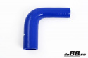 Silicone Hose Blue 90 degree 1 - 1,375\'\' (25 - 35mm)