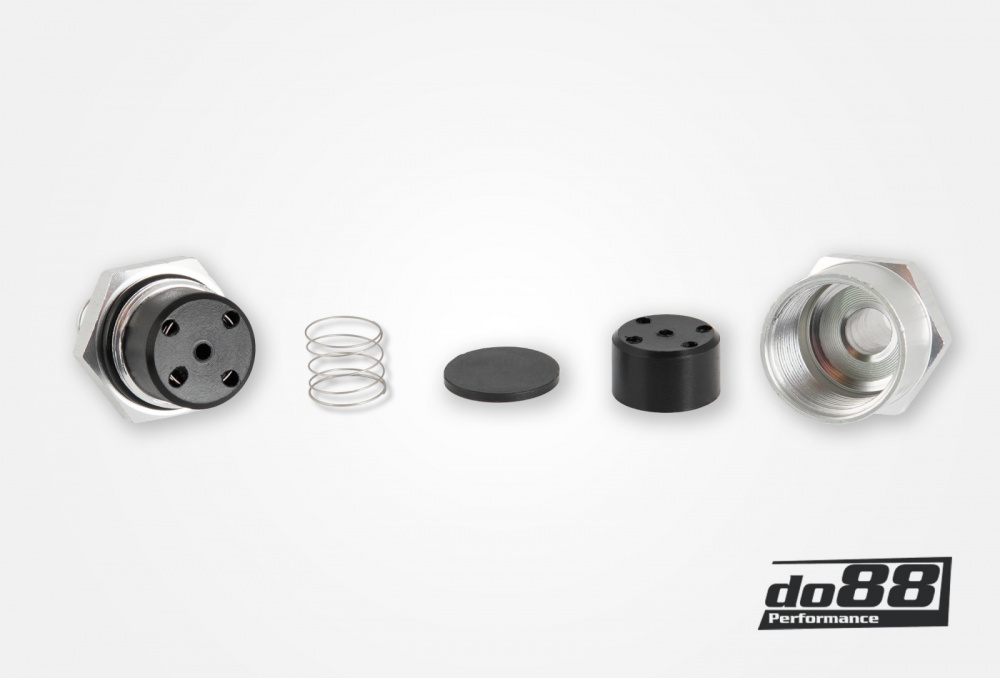 One way non return valve for 12mm hose, Aluminium  One way non return valve for 12mm hose, Aluminium