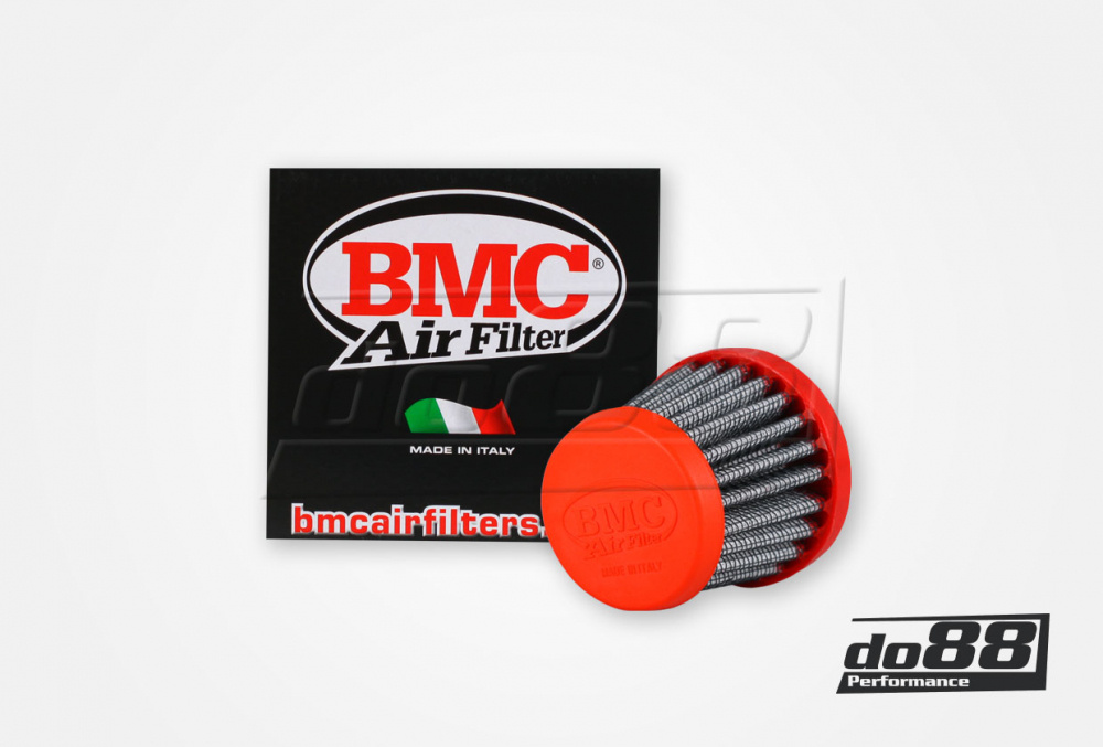 BMC Crank case ventilation filter, Connection 16mm, Length 47mm BMC Crank case ventilation filter, Connection 16mm, Length 47mm