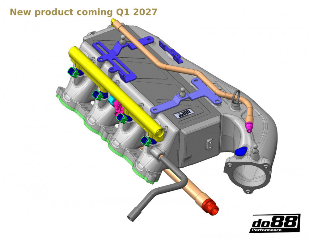 do88 Intake Manifold with Intercooler, BMW F-Series (B48 GEN1) in the group By vehicle / BMW / F & G-Chassis, B48 B46 at do88 AB (ICM-530-K)