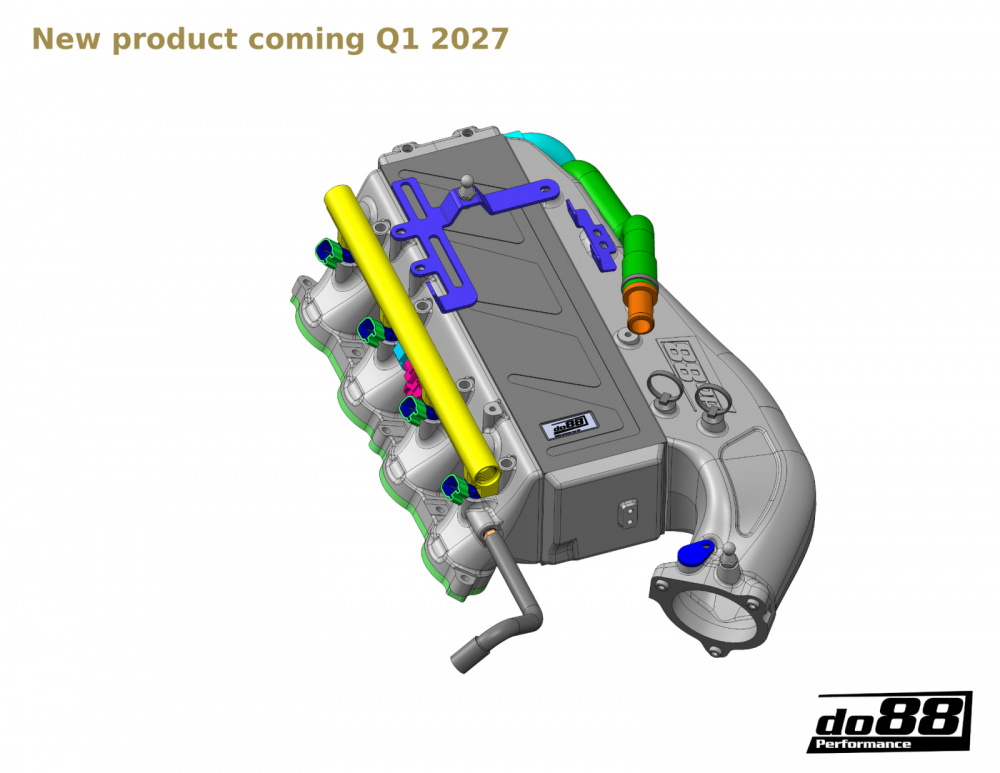 do88 Intake Manifold with Intercooler, BMW G-Series (B48 GEN2) / Toyota GR Supra A90 in the group By vehicle / TOYOTA / GR Supra, 2.0T B48 (MK5) at do88 AB (ICM-540-K)
