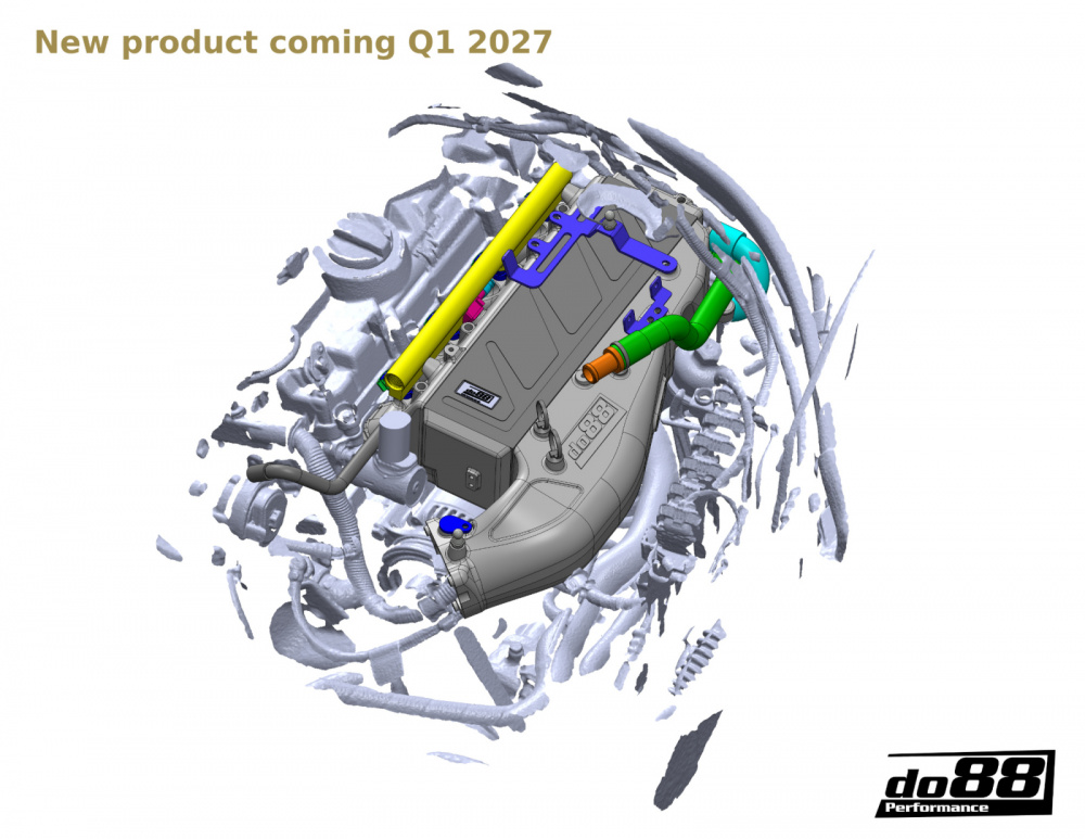 do88 Intake Manifold with Intercooler, BMW G-Series (B48 GEN2) / Toyota GR Supra A90