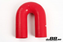 Silicone Hose Red 180 degree 2,375\'\' (60mm) Silicone Hose Red 180 degree 2,375\'\' (60mm)