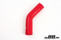 Silicone Hose Red 45 degree 1,625'' (41mm) Silicone Hose Red 45 degree 1,625'' (41mm)