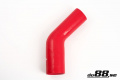 Silicone Hose Red 45 degree 2 - 2,5'' (51 - 63mm) Silicone Hose Red 45 degree 2 - 2,5'' (51 - 63mm)
