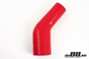 Silicone Hose Red 45 degree 3 - 4\'\' (76 - 102mm) Silicone Hose Red 45 degree 3 - 4\'\' (76 - 102mm)