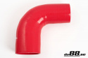 Silicone Hose Red 90 degree 3 - 3,5\'\' (76 - 89mm) Silicone Hose Red 90 degree 3 - 3,5\'\' (76 - 89mm)