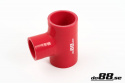 Silicone Hose Red T 2\'\' + 2\'\' (51+51mm)
