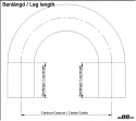 Silicone Hose Black 180 degree 4\'\' (102mm)