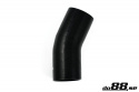 Silicone Hose Black 25 degree 4,25\'\' (108mm) Silicone Hose Black 25 degree 4,25\'\' (108mm)