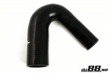 Silicone Hose Black 135 degree 1,375 - 1,5\'\' (35-38mm)