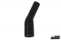 Silicone Hose Black 25 degree 1 - 1,5\'\' (25-38mm)
