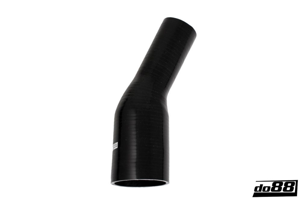 Silicone Hose Black 25 degree 2 - 2,75'' (51 - 70mm)