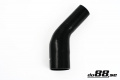 Silicone Hose Black 45 degree 2,25 - 3'' (57 - 76mm) Silicone Hose Black 45 degree 2,25 - 3'' (57 - 76mm)