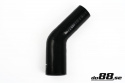 Silicone Hose Black 45 degree 2,375 - 3,25\'\' (60-83mm) Silicone Hose Black 45 degree 2,375 - 3,25\'\' (60-83mm)