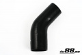 Silicone Hose Black 45 degree 2,75 - 3,5'' (70-89mm) Silicone Hose Black 45 degree 2,75 - 3,5'' (70-89mm)