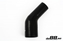 Silicone Hose Black 45 degree 3 - 4\'\' (76 - 102mm) Silicone Hose Black 45 degree 3 - 4\'\' (76 - 102mm)