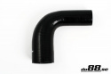 Silicone Hose Black 90 degree 1,625 - 2\'\' (41 - 51mm)