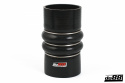 Silicone Hose Black 2-Humps 3,125\'\' (80mm)